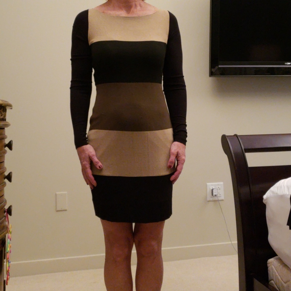 Color block dress